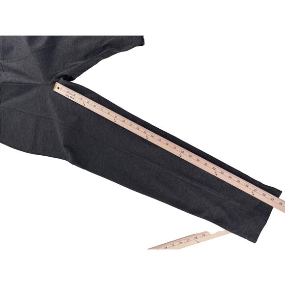 WEEKENDS by Chico's size 0 Small Pull On Knit Pants Stretch Gray Straight leg - Picture 5 of 6